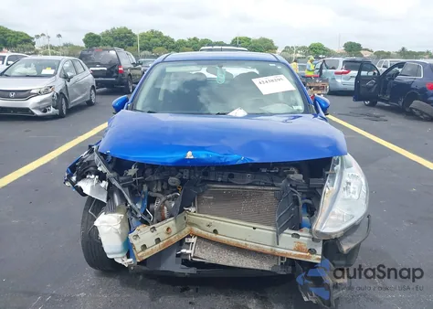 2016 Nissan Versa 1.6 S+ из США, поврежденный, VIN 3N1CN7AP9GL898066